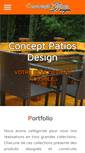 Mobile Screenshot of conceptpatiosdesign.com
